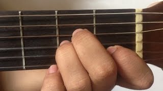 Tutorial Chord  Kunci Gitar Dasar Minor Untuk Pemula [upl. by Anyd422]