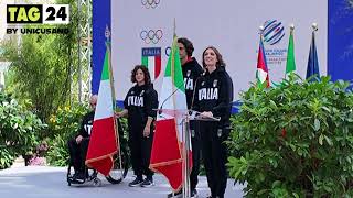 Parigi 2024 Arianna Errigo discorso al Quirinale “Sono un’atleta più matura grazie a maternità” [upl. by Atinus]