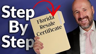 How To Get a Florida Resale Tax Certificate 2024 Update [upl. by Nylzor754]