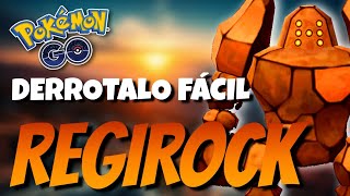 ¡CÓMO DERROTAR A REGIROCK MEJORES COUNTERS Y PVP  Pokémon GO [upl. by Columbyne]