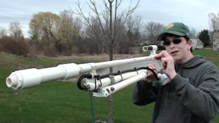 Homemade Air powered Sniper Rifle [upl. by Xad]