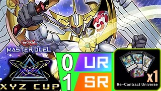 Xyz Cups BEST Utopia 0 UR 1 SR Structure Deck OTK  YuGiOh Master Duel [upl. by Becky]