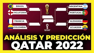 Análisis y Predicción del mundial Qatar 2022 Fase de Grupos ⚽🏆 [upl. by Ahoufe365]