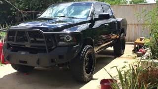 Ram 1500 4 Inch Lift Kit Update Hammerhead Bumper [upl. by Thera]