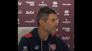 Julio Vaccari tras el 20 a Lanús [upl. by Aroved]