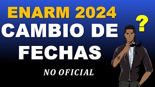 CAMBIO DE FECHAS ENARM 2024 EN VIVO [upl. by Llednohs]