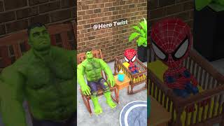 Lil Spidey is So Annoying hes making hulk angry gta animatedshort spiderman [upl. by Elianore710]