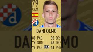 EVOLUÇÃO De DANI OLMO No FIFA 😱 fifa [upl. by Fee]