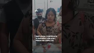 Empleada confronta a fardera con 6 mil pesos en cepillos nmas shorts buenfin [upl. by Chloras136]