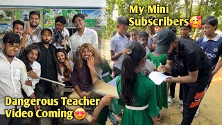 নতুন ভিডিওর শুটিং এর ভিতর অনেক মজা হলো😍ছোট ছোট Subscribers আমার থেকে Autograph নিয়ে খুশি হয়ে গেলো🥰 [upl. by Adnal]