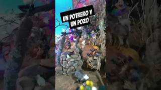 NACIMIENTO del NIÑO DIOS 2023  BELEN  con luces navidad belen nacimientos [upl. by Bunker]