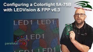 Setting up a Colorlight Card with FPP v63 and LED Vision 85 2023 [upl. by Bathesda484]