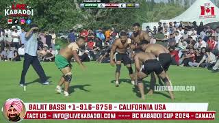 Semi 2  Abbotsford Lions Vs Sarhala Ranua  BC Kabaddi Cup 2024 [upl. by Sexton]