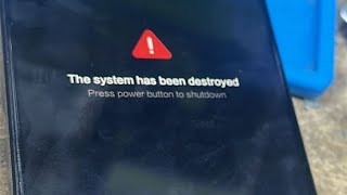 Redmi Note 11 Pro 5G Nv Data is Corrupted  Mi Note 11 Pro How To Fix The System Has Been Destroyed [upl. by Ielak]