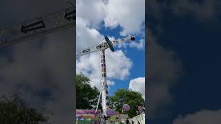 Kermis Booster Middelburg TravelwithHugoF kermis kirmes fairground middelburg netherlands [upl. by Lemej133]