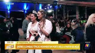 Porto Belo recebe o Festival do Camarão com entrada gratuita e muitas atrações [upl. by Alit]