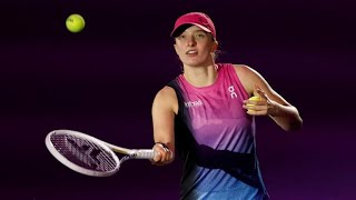 WTA Finals Iga Swiatek scripts unreal comeback to beat Barbora Krejcikova [upl. by Ojillib75]