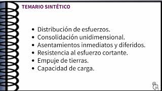 INICIO SEMESTRE 24 2 SUELOS 2 [upl. by Anec]