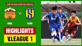 Highlights LPBank HAGL  Sông Lam Nghệ An  Hàng công tiếp nối đà thăng hoa chỉ 1 là đủ [upl. by Nalyt]