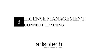 Winshuttle CONNECT Training Part 3  License Management [upl. by Beera]