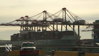 Striking dockworkers Automation will cost jobs [upl. by Susette]