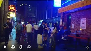 신나는 이태원 클럽거리 불토 Exciting Itaewon Club Street on Saturday [upl. by Eterg]