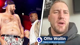 Tyson Fury DEFEND YOUR TITLES against a REAL BOXER  Otto Wallin on Gassiev Clash [upl. by Navonoj]