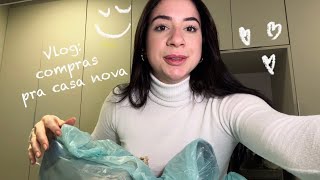 Organizando a casa nova  vlog de compras na Leroy Merlin [upl. by Elokkin]