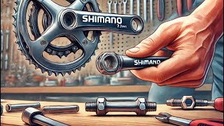 How to Unscrew Bike Pedals the Right Way and Change Shimano 24mm Crank Arm  StepbyStep Guide [upl. by Nahtnoj]