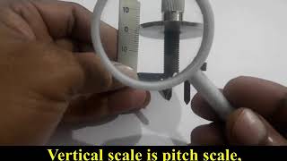 SPHEROMETER EXPERIMENT CLASS XI PHYSICS PRACTICAL [upl. by Kentiggerma259]