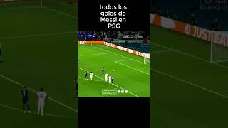 TODOS LOS GOLES DE MESSI EN EL PSG goat messi football argentina psg goals [upl. by Paluas862]