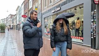 vlog van bekende abi straat interview in nijmegen super 2024 vlog [upl. by Najtsirk964]