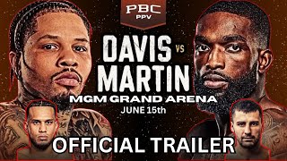 GERVONTA DAVIS vs FRANK MARTIN  OFFICIAL FIGHT TRAILER [upl. by Sral]