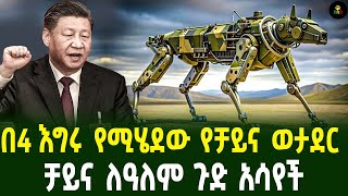 በ4 እግሩ የሚሄደው የቻይና ወታደር  ቻይና ለዓለም ጉድ አሳየች [upl. by Medorra]