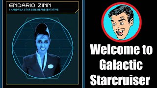 Endario Zinns Galactic Starcruiser Welcome message [upl. by Thia745]