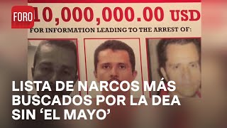 DEA actualiza lista de Narcotraficantes más buscados tras captura del ‘Mayo’ Zambada  Las Noticias [upl. by Ecraep237]