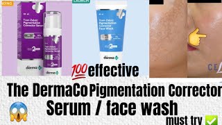 The DermaCo Pigmentation Corrector Serum and Face Wash [upl. by Eadnus107]