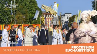 Adoration eucharistique avec procession des reliques 041024 [upl. by Law181]