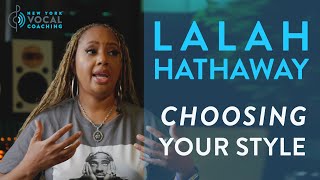 quotChoosing Your Stylequot  Lalah Hathaway Interview Part 6 [upl. by Akihdar]