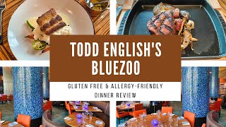 Dinner at Todd Englishs BlueZoo 🐠  Gluten Free amp Food Allergy Review [upl. by Mutua]