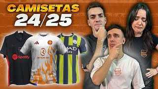 REACCIONAMOS a las CAMISETAS FILTRADAS de la PRÓXIMA TEMPORADA 2425  PARTE 2 [upl. by Meredith341]