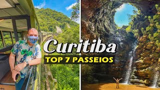 TOP 7 MELHORES PASSEIOS EM CURITIBA E ARREDORES COM TREM PARA MORRETES BURACO DO PADRE E PARQUES [upl. by Suhploda258]