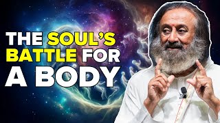 Many Souls Compete For A Human Body  QampA With Gurudev [upl. by Nuawtna]