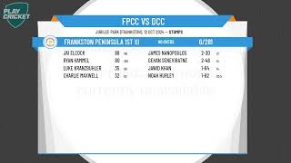 Frankston Peninsula 1st XI v Dandenong 1st XI [upl. by Negriv]