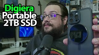 Unboxing the Digiera Portable 2TB SSD [upl. by Rephotsirhc]