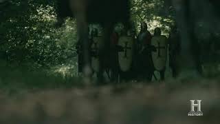 Vikings S05E02  Aethelwulf army goes to Bishop Heamumd [upl. by Ynaffyt101]