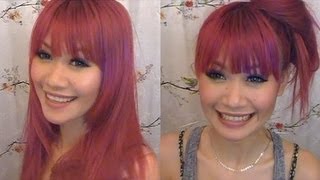 How To Cut BluntStraight Bangs at Home [upl. by Janeta]