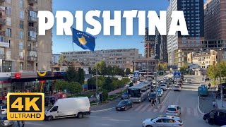 BeautIful sunny day in Prishtina  Dardania amp Ulpiana Walkthrough 4K [upl. by Nuoras]