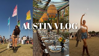 AUSTIN VLOG  Dinner at a Ranch amp ACL Fest [upl. by Yraek887]