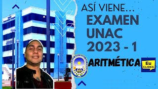 🥇 Examen de Admisión ARTIMETICA 🔢 UNAC Solucionario 2023  1 Universidad del Callao Bloque 1 [upl. by Fougere5]